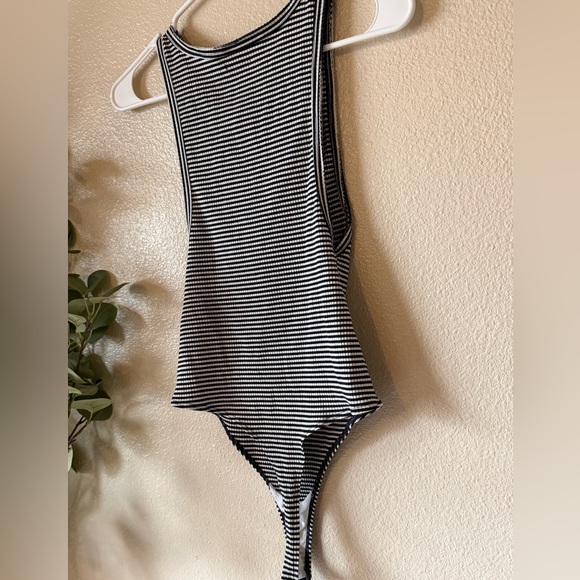 Reformation Monochrome Striped Tank Top - Picture 8 of 8